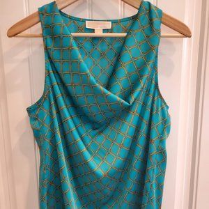 Michael Kors Sleeveless Blouse (drape cowl neck)